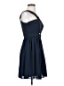 Lola 100% Polyester Solid Blue Cocktail Dress Size S - photo 4