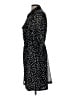 Maurices 100% Polyester Polka Dots Black Casual Dress Size L - photo 5