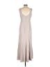 Bella 100% Polyester Gray Casual Dress Size L - photo 2
