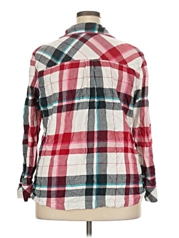 Soma Long Sleeve Button-Down Shirt (view 2)