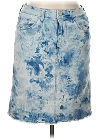 Code Bleu Denim Skirt (view 1)