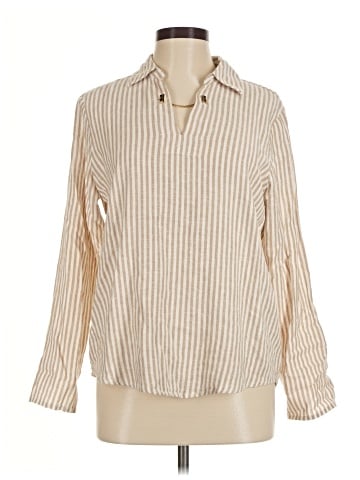 MICHAEL Michael Kors Long Sleeve Blouse (view 1)