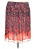 Avenue Studio 100% Polyester Paisley Orange Red Casual Skirt Size 22 - photo 1