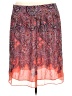 Avenue Studio 100% Polyester Paisley Orange Red Casual Skirt Size 22 - photo 2