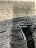 American Eagle Outfitters Stripes Black Jeans Size 6 - photo 4