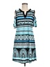 Alyx Print Blue Casual Dress Size M - photo 1