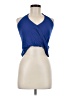 Blu Moon 100% Rayon Blue Sleeveless Blouse Size XS (0) - photo 1
