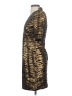 Alice + Olivia Animal Print Gold Cocktail Dress Size 4 - photo 5