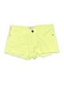 Current/Elliott 100% Cotton Solid Yellow Denim Shorts Size 28 waist - photo 1