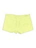 Current/Elliott 100% Cotton Solid Yellow Denim Shorts Size 28 waist - photo 2