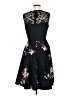 Unbranded Floral Black Cocktail Dress Size M - photo 2