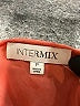 Intermix 100% Silk Orange Bodysuit Size P (petite) - photo 3