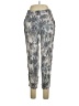 Lavender Brown 100% Rayon Print Blue Casual Pants Size L - photo 1