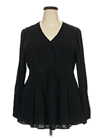 Torrid Long Sleeve Blouse (view 1)