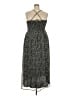 Old Navy 100% Polyester Animal Print Black Casual Dress Size XXL - photo 2