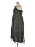 Old Navy 100% Polyester Animal Print Black Casual Dress Size XXL - photo 5