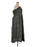 Old Navy 100% Polyester Animal Print Black Casual Dress Size XXL - photo 4