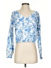 Francesca's Blue Pullover Sweater Size S - photo 1