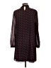 The Limited 100% Polyester Hearts Black Casual Dress Size 10 - photo 2