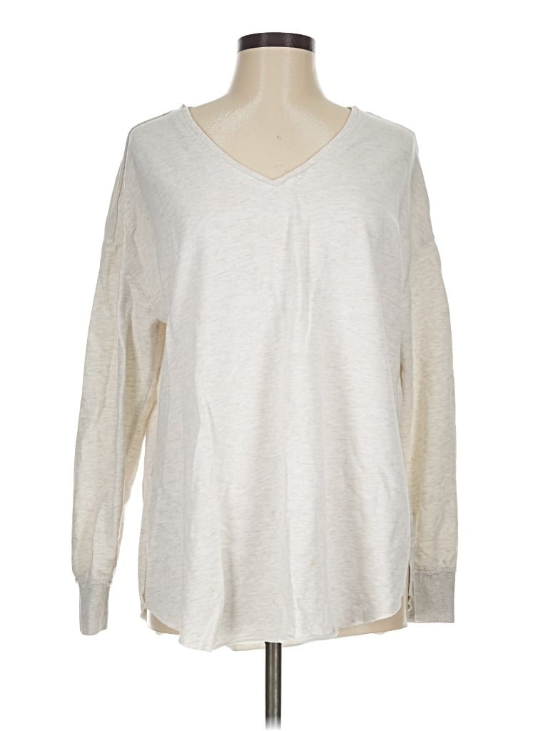 Pre-owned Z Supply Pullover Sweater In Ivory