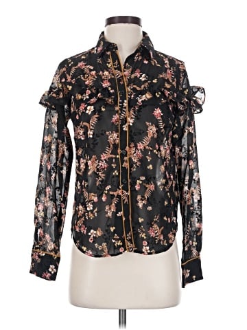 Tempted Long Sleeve Blouse (view 1)