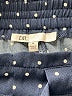 DR2 100% Polyester Polka Dots Blue Shorts Size M - photo 3