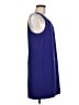 Oleg Cassini 100% Polyester Solid Blue Casual Dress Size 8 - photo 4