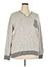 INC International Concepts 100% Cotton Gray Pullover Sweater Size XXL - photo 1