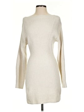 h&m cream sweater dress Women's Light beige melange Knit Maxi Dress