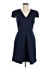 Collective Concepts 100% Polyester Solid Blue Cocktail Dress Size 6 - photo 1