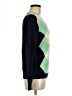 J.Crew Factory Store Argyle Green Wool Pullover Sweater Size L - photo 4
