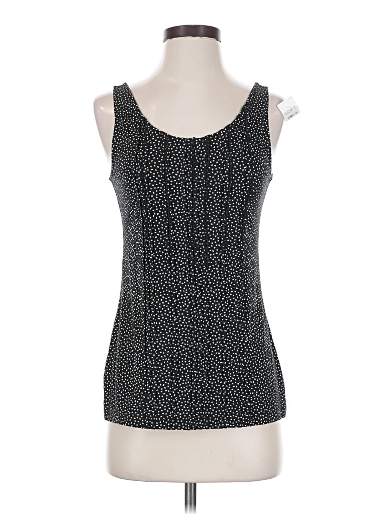 Ann Taylor Loft Tank Top Black Strapless Neckline Tops