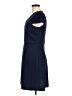 Collective Concepts 100% Polyester Solid Blue Cocktail Dress Size 6 - photo 5