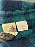 Francesca's Plaid Teal Long Sleeve Button-Down Shirt Size L - photo 7