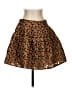 Buddy Love 100% Polyester Animal Print Brown Formal Skirt Size S - photo 1