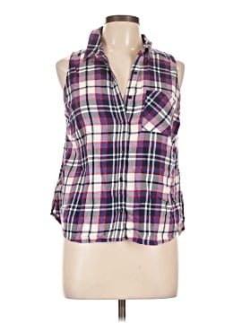 Arizona Jean Company Sleeveless Button-Down Shirt (view 1)