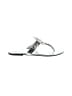 Unbranded Silver White Flip Flops Size EU 40 - photo 1