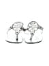 Unbranded Silver White Flip Flops Size EU 40 - photo 2