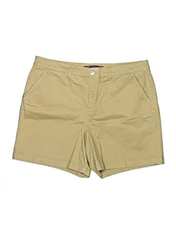 Gloria Vanderbilt Khaki Shorts (view 1)