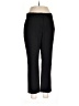 Theory Solid Black Wool Pants Size 8 - photo 1