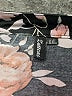 Zattcas Floral Black 3/4 Sleeve Blouse Size XXL - photo 7