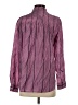 J.Crew Houndstooth Purple Long Sleeve Blouse Size S - photo 2