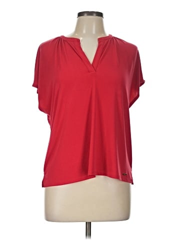Tahari Short Sleeve Blouse (view 1)