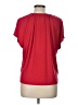 Tahari Red Short Sleeve Blouse Size L - photo 2