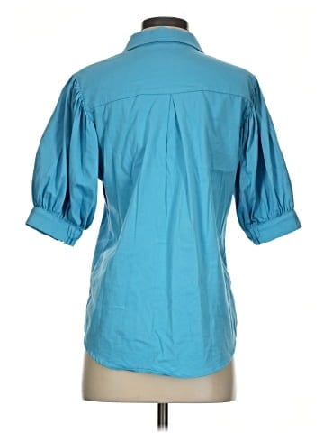 Elie Tahari 3/4 Sleeve Button-Down Shirt (view 2)