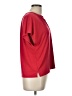 Tahari Red Short Sleeve Blouse Size L - photo 4