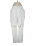 Good American 100% Cotton Hearts Ivory Jeans Size 27 waist - photo 1