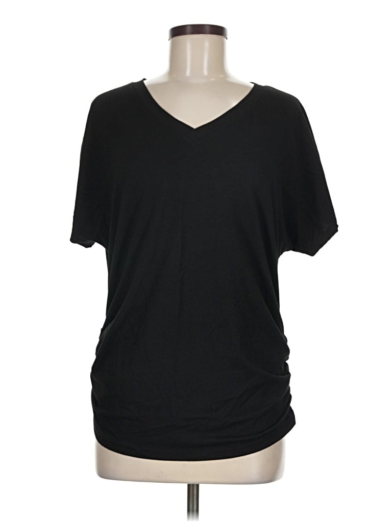 Pre-owned Miholl Short Sleeve T-shirt In Black