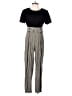 Petite Sophisticate Gray Jumpsuit Size 6 - photo 1