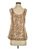 J.Crew Collection Gold Sleeveless Top Size 4 - photo 1